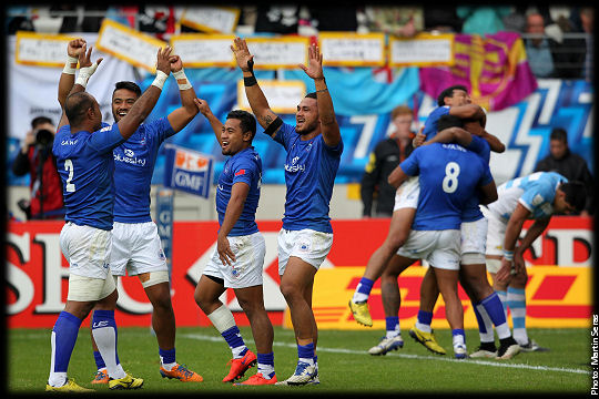 Paris 7s Samoa Cup Winners 2016